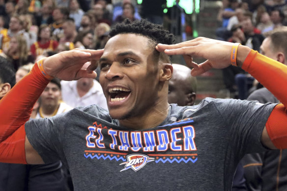 Russell Westbrook announced he was one of 19 players to test positive to coronavirus.