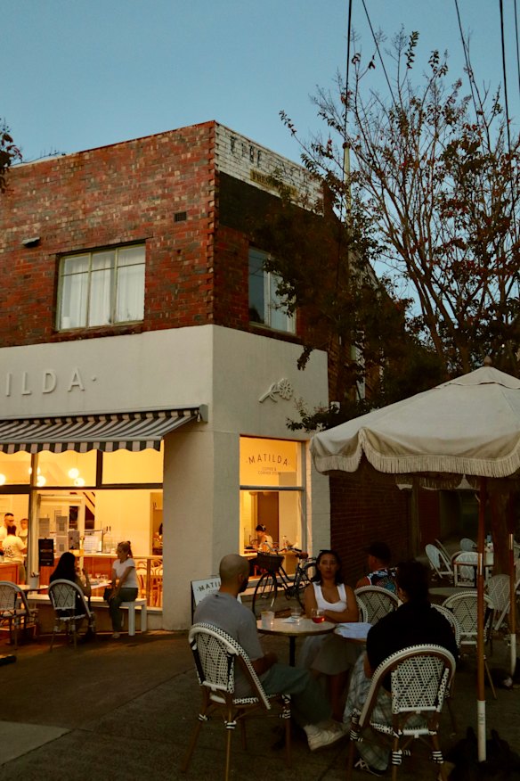 Matilda has launched happy hours and weekend dinners.