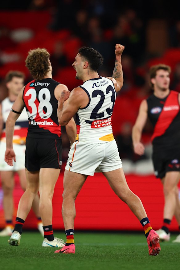 Adelaide’s Izak Rankine.