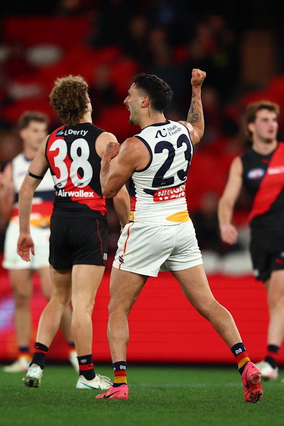 Adelaide’s Izak Rankine.