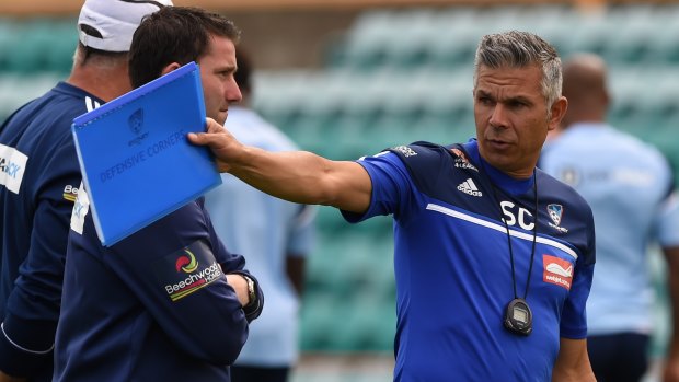 Next in line: Former Sydney FC star Steve Corica is being tipped to be their next coach.