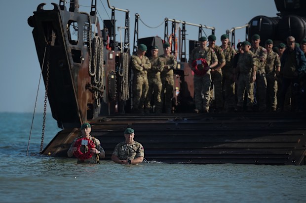 D-Day: Allies back on the beaches to commemorate D-Day 80th anniversary