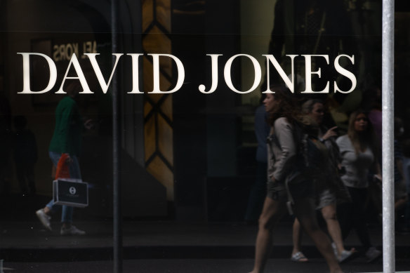 Department store David Jones was sold to Anchorage Capital Partners in 2022.