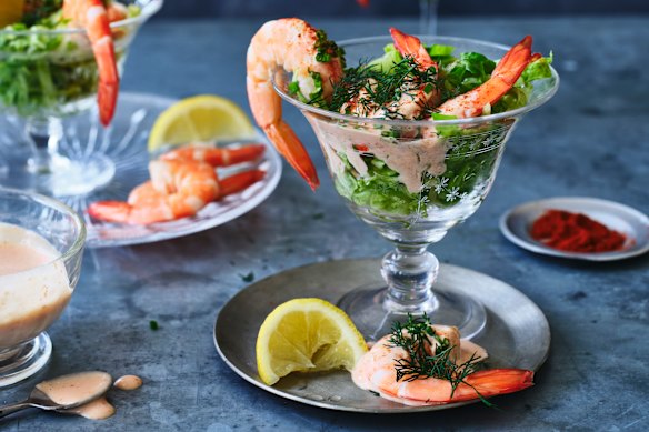 Adam Liaw Masterclass recipe: Prawn cocktail.