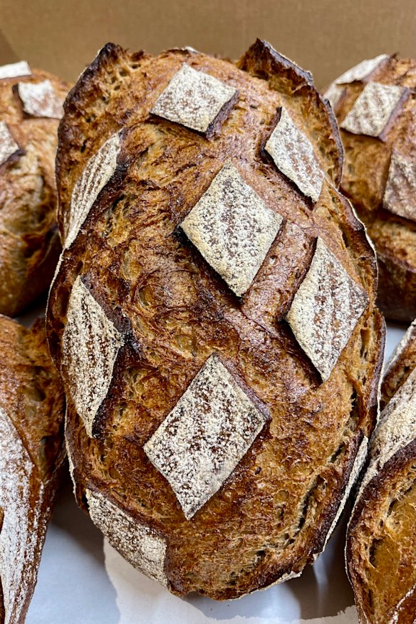 The kemo loaf at Pioik Bakery in Pyrmont, made from wholewheat rye.