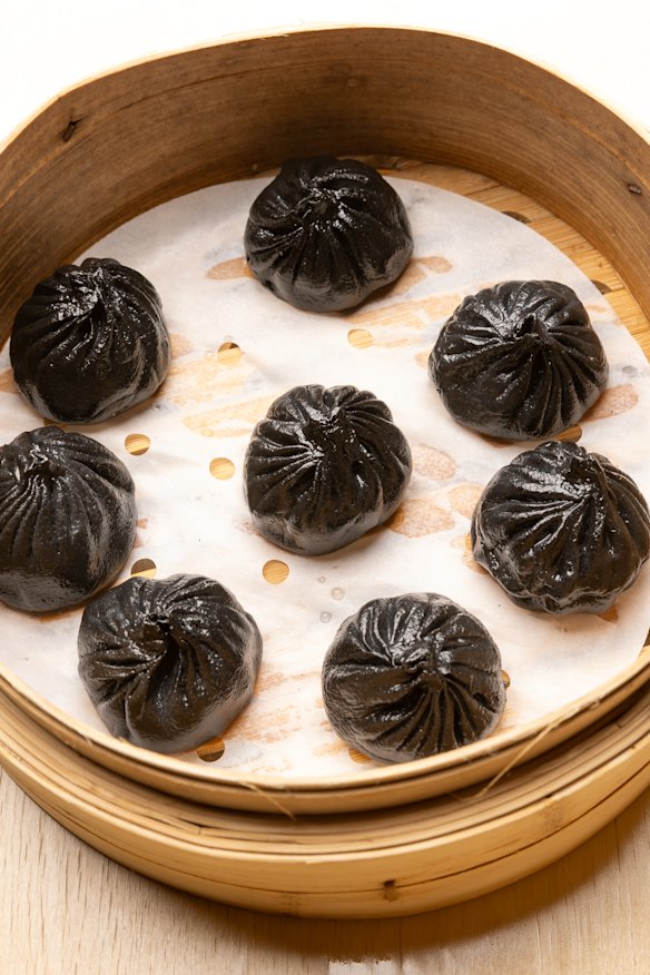 Truffle xiao long bao from King’s Dumpling Kitchen.