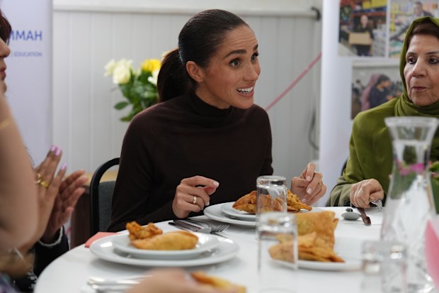 Meghan, Duchess of Sussex visits the Himmah Hub in Nottingham, England