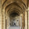Just 5 per cent of University of Melbourne bachelor students are from low-income backgrounds, new data shows.