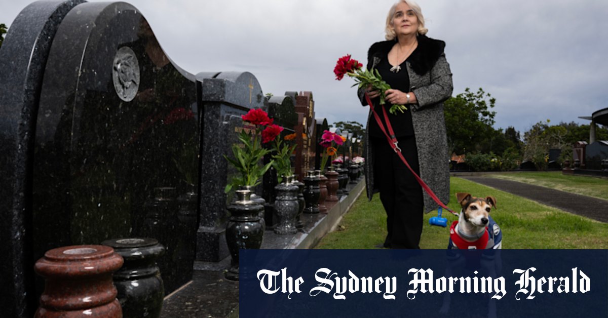 Change to NSW cemetery law allows deceased pets’ ashes to be buried with their humans