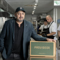 Sam Benjamin, an entrepreneur who has bought the name and assets of failed start-up Providoor and is relaunching it as a home delivery food business. Louie Douvis .