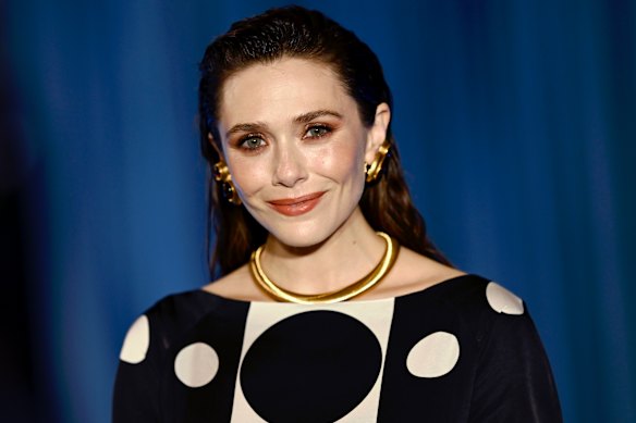 “I loved the idea of the afterlife being bureaucratic and consumerist,” says Elizabeth Olsen of her role in Eternity. 