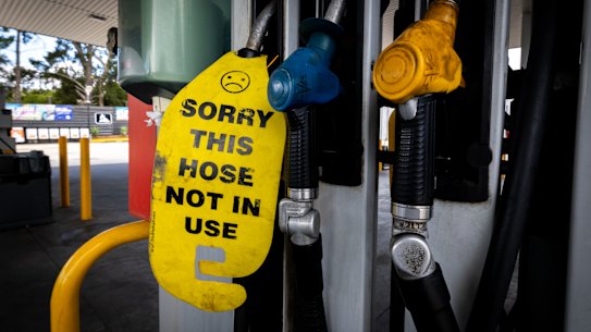 Soaring prices of petrol and widespread shortages could change how consumers think about petrol and diesel-fuelled cars.