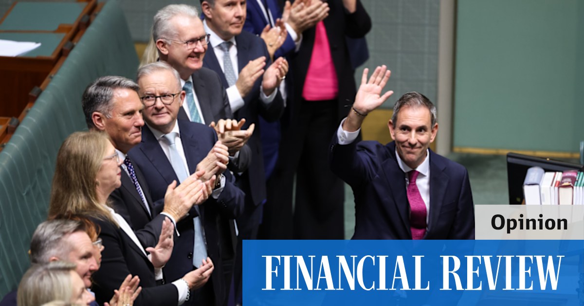 afr.com - Stephen Anthony - 'Chalmernomics' budget sliced up but didn't grow the pie