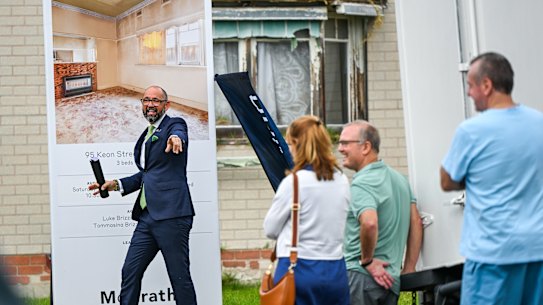 Brizzi said both bidders could see the potential in the home.