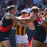 ‘Essendon edge’: Scott’s call for Dons to push the line