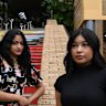 University of NSW students Diya Sengupta and Sabrine Nasri, 20, are both set to pay in excess of $50,000 for their degrees.