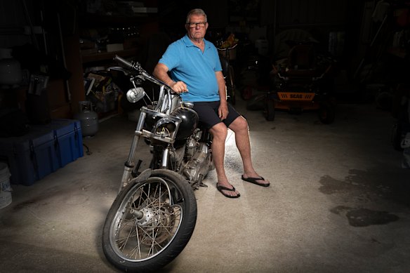 Russel Heggen has filed a personal injury lawsuit against the Department of Transport. He claims the road surface forced him to come off his motorbike on Arthurs Seat Road in 2022.