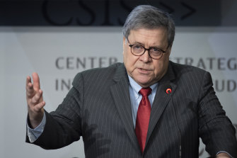 Attorney General William Barr said it was one of the largest data breaches in history.