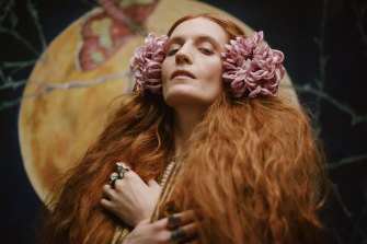 Florence Welch of Florence and the Machine.