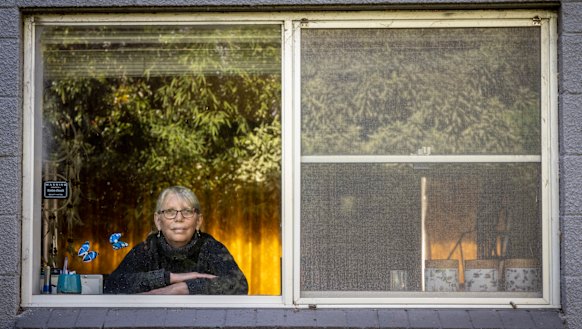 Cowes resident Faye Redmond, 65, says Phillip Island locals are nervous after two people with coronavirus visited the popular tourist destination.