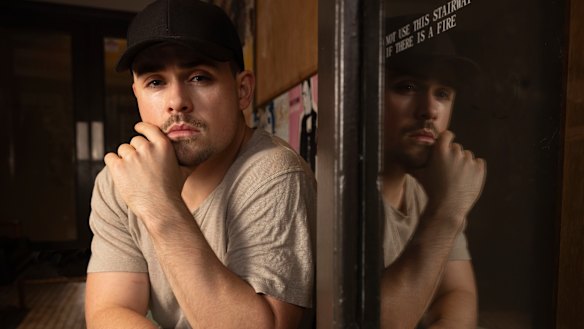 “I feel like I’ve been in a cave”: Dacre Montgomery.