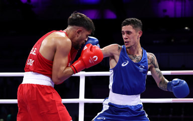 The Australian team enjoyed its equal best ever Olympic performance in Paris last year with Charlie Senior, right, among two bronze medallists.