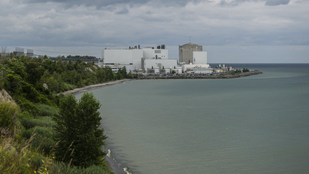 A “positive experience”: the Darlington Nuclear Generating Station, in Clarington, Ontario. 