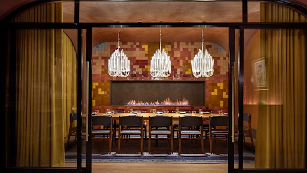 The onsite restaurant Idol Wolf takes inspiration from the culinary traditions of Spain.