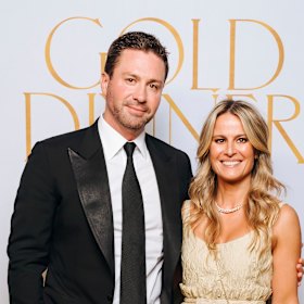 Scott and Alina Barlow at this year’s Gold Dinner fundraiser.