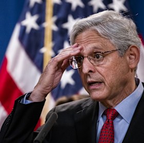 US Attorney-General Merrick Garland announces a lawsuit to block the enforcement of a new Texas law.