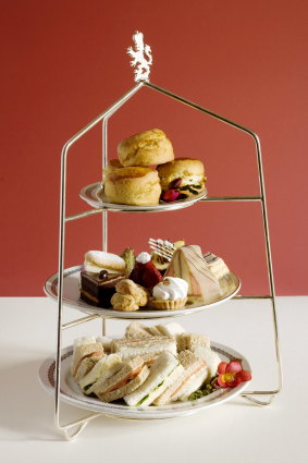 Check out the ribbon sandwiches at the Windsor.