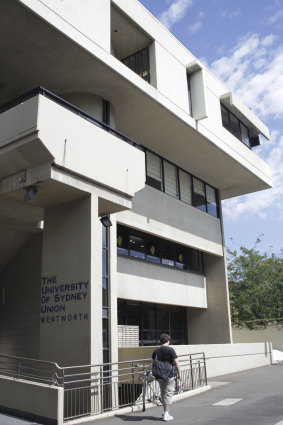 The Wentworth Building at Sydney University.