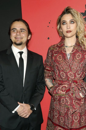 Michael Jackson’s children, Prince (left) and Paris, at MJ the Musical.