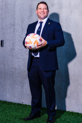 Football Australia CEO James Johnson.