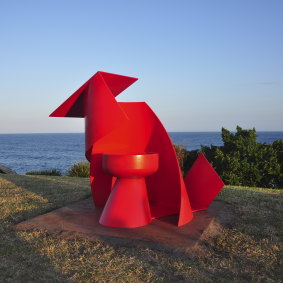 Robertson-Swann's Inner Sanctum during Sculpture by the Sea in 2011.