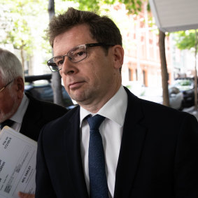 Neil Harley, a former chief of staff for Gladys Berejiklian leaves ICAC.