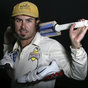 Former Australian cricketer, Ryan Campbell. 