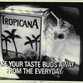 A wine cask of Tropicana from 1987.