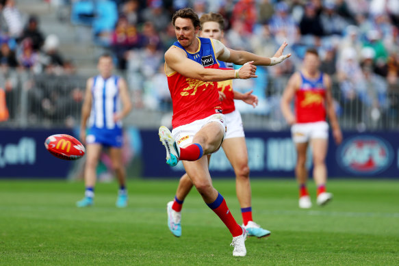 Joe Daniher was in ominous touch.