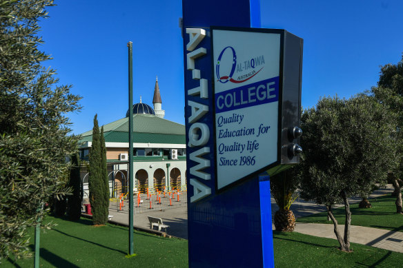 Al-Taqwa College is at the centre of Victoria's largest COVID-19 cluster.