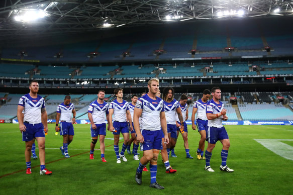 Aiden Tolman with his teammates in round two.