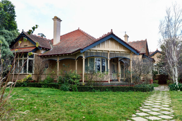 The Federation Queen Anne villa was built around 1916.