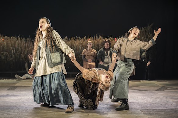 The UK production of Jordan Fein’s Fiddler on the Roof, which won an Olivier award for best set design. 
