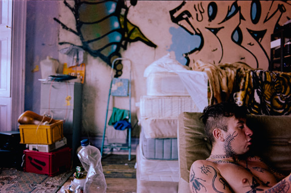 Barry Keoghan in Bird –  his first film in which he plays a father.