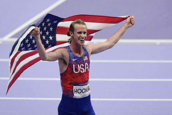 United States gold medallist Cole Hocker had faith in his ability when few others did.