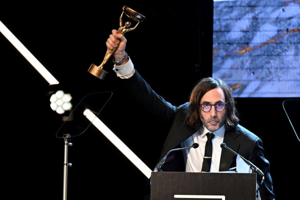 Paul Lynch celebrates his novel Prophet Song winning the Booker Prize.