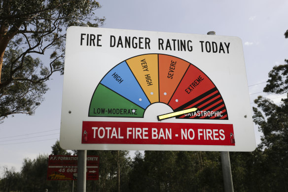 The current system has six categories of fire danger, but research has shown people do not act on them.