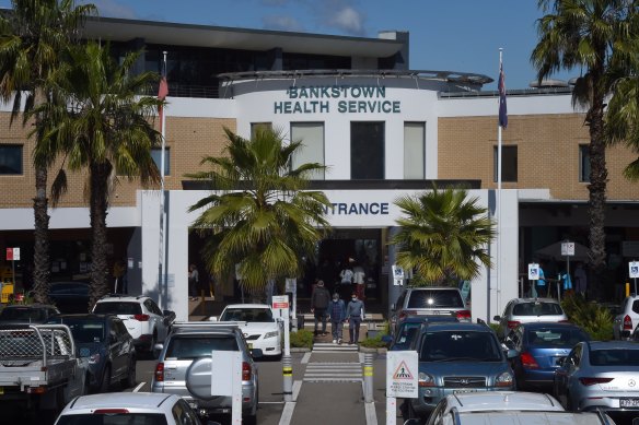 Bankstown-Lidcombe Hospital in Sydney’s south-west.