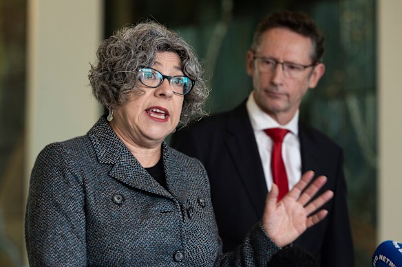 ACCC deputy chair Catriona Lowe pictured in 2024.