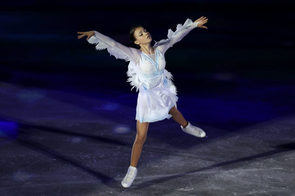 Sunday night’s figure skating drew the biggest Australian audience. 